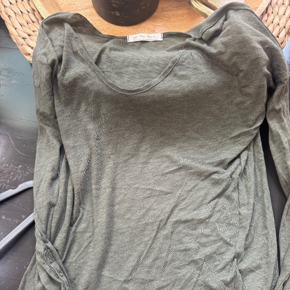 free people long sleeve size s